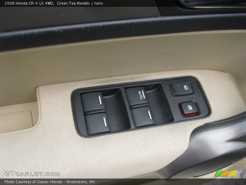 Green Tea Metallic / Ivory 2008 Honda CR-V LX 4WD