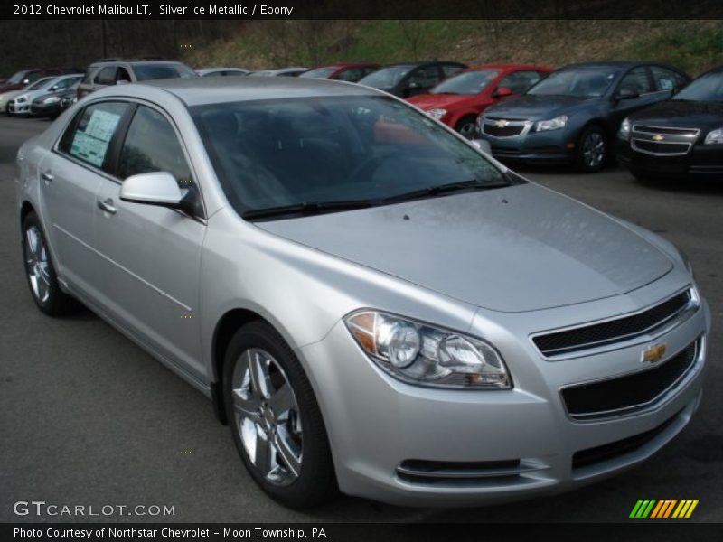 Silver Ice Metallic / Ebony 2012 Chevrolet Malibu LT