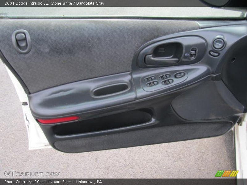 Stone White / Dark Slate Gray 2001 Dodge Intrepid SE
