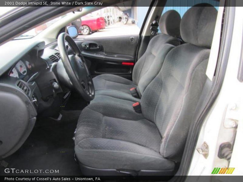 Stone White / Dark Slate Gray 2001 Dodge Intrepid SE