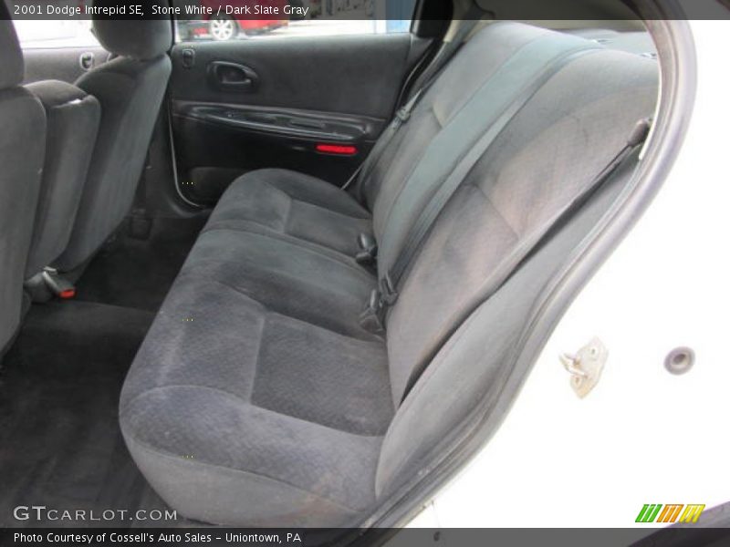 Stone White / Dark Slate Gray 2001 Dodge Intrepid SE