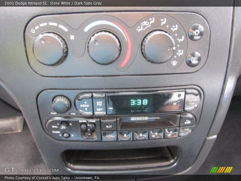 Stone White / Dark Slate Gray 2001 Dodge Intrepid SE