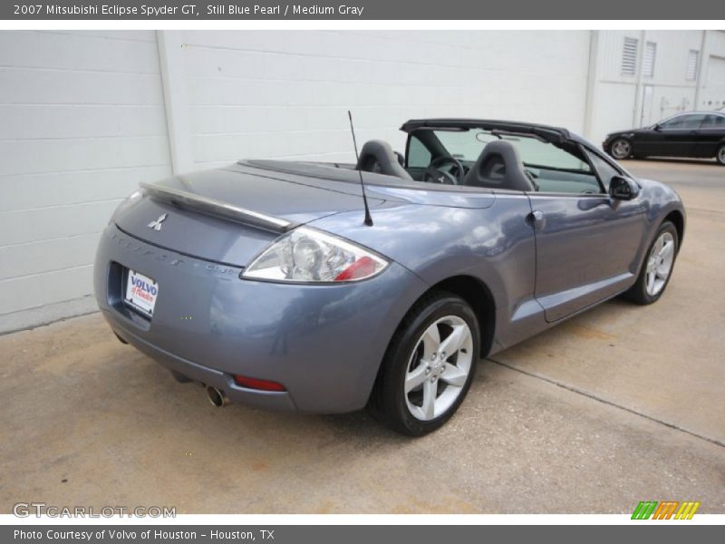 Still Blue Pearl / Medium Gray 2007 Mitsubishi Eclipse Spyder GT