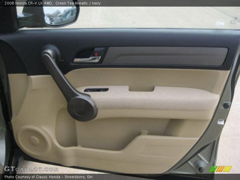 Green Tea Metallic / Ivory 2008 Honda CR-V LX 4WD