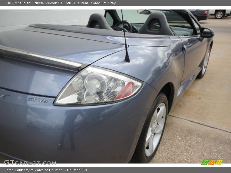 Still Blue Pearl / Medium Gray 2007 Mitsubishi Eclipse Spyder GT