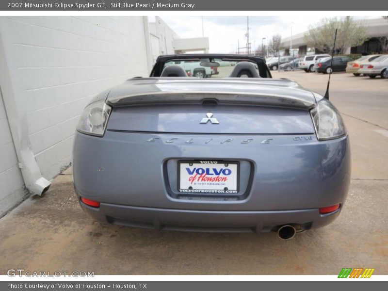 Still Blue Pearl / Medium Gray 2007 Mitsubishi Eclipse Spyder GT