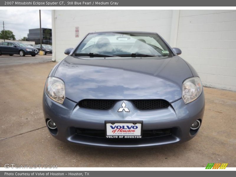 Still Blue Pearl / Medium Gray 2007 Mitsubishi Eclipse Spyder GT
