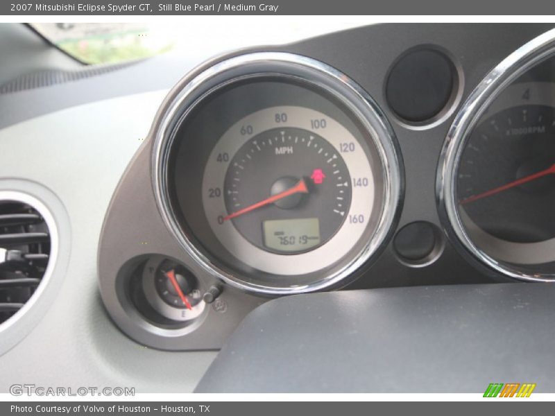 Still Blue Pearl / Medium Gray 2007 Mitsubishi Eclipse Spyder GT