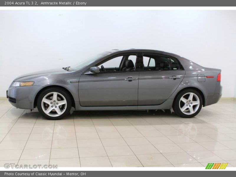 Anthracite Metallic / Ebony 2004 Acura TL 3.2