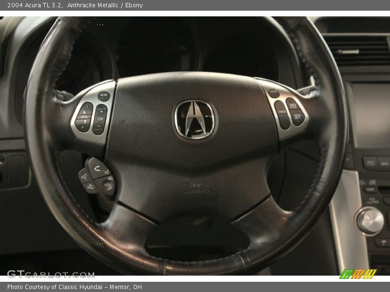 Anthracite Metallic / Ebony 2004 Acura TL 3.2