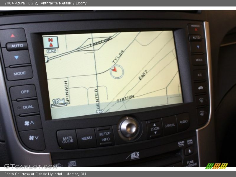 Anthracite Metallic / Ebony 2004 Acura TL 3.2