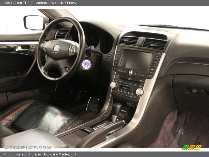 Anthracite Metallic / Ebony 2004 Acura TL 3.2