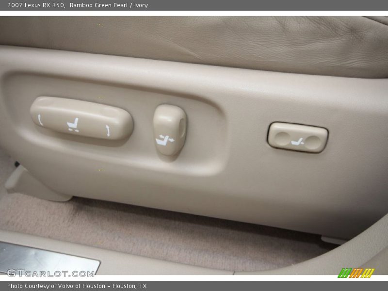 Bamboo Green Pearl / Ivory 2007 Lexus RX 350
