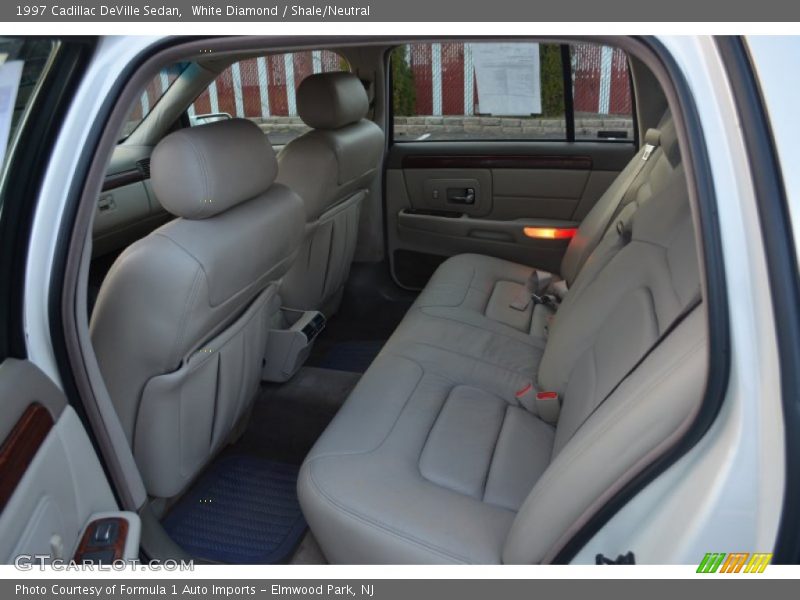 White Diamond / Shale/Neutral 1997 Cadillac DeVille Sedan