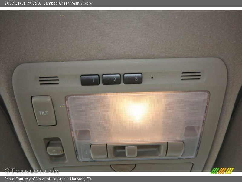 Bamboo Green Pearl / Ivory 2007 Lexus RX 350