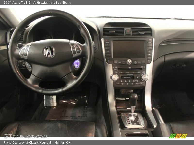 Anthracite Metallic / Ebony 2004 Acura TL 3.2