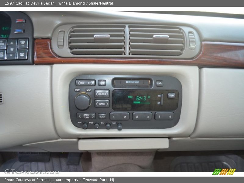 White Diamond / Shale/Neutral 1997 Cadillac DeVille Sedan