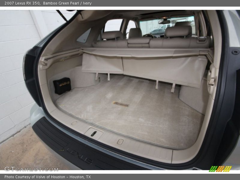 Bamboo Green Pearl / Ivory 2007 Lexus RX 350