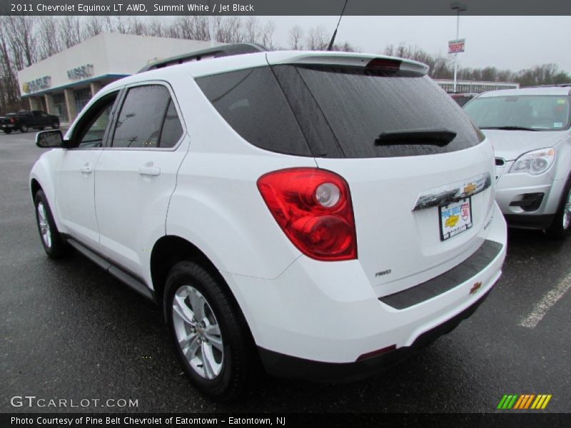Summit White / Jet Black 2011 Chevrolet Equinox LT AWD