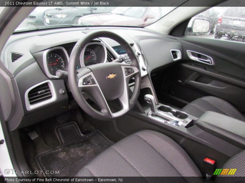 Summit White / Jet Black 2011 Chevrolet Equinox LT AWD