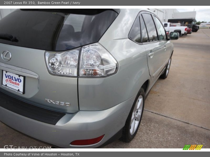 Bamboo Green Pearl / Ivory 2007 Lexus RX 350