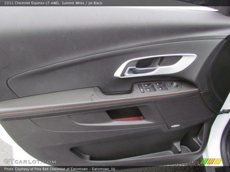 Summit White / Jet Black 2011 Chevrolet Equinox LT AWD
