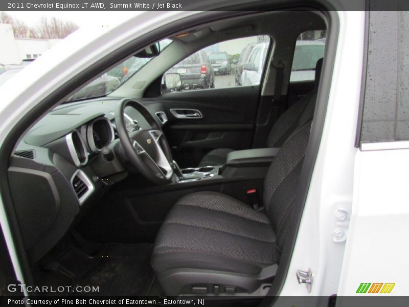 Summit White / Jet Black 2011 Chevrolet Equinox LT AWD