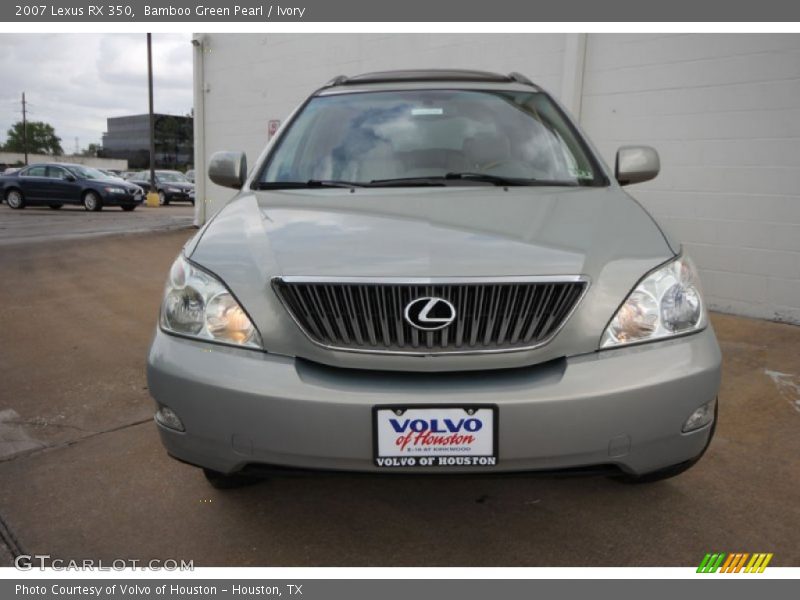 Bamboo Green Pearl / Ivory 2007 Lexus RX 350