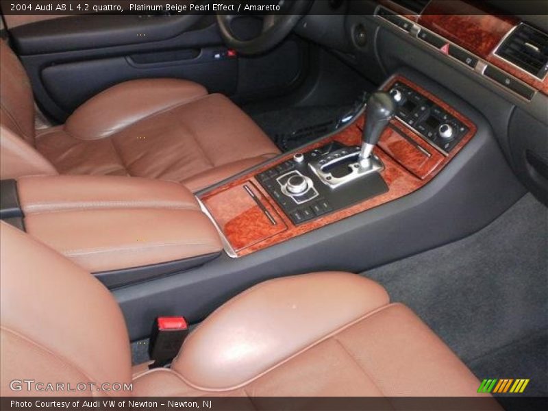 Platinum Beige Pearl Effect / Amaretto 2004 Audi A8 L 4.2 quattro
