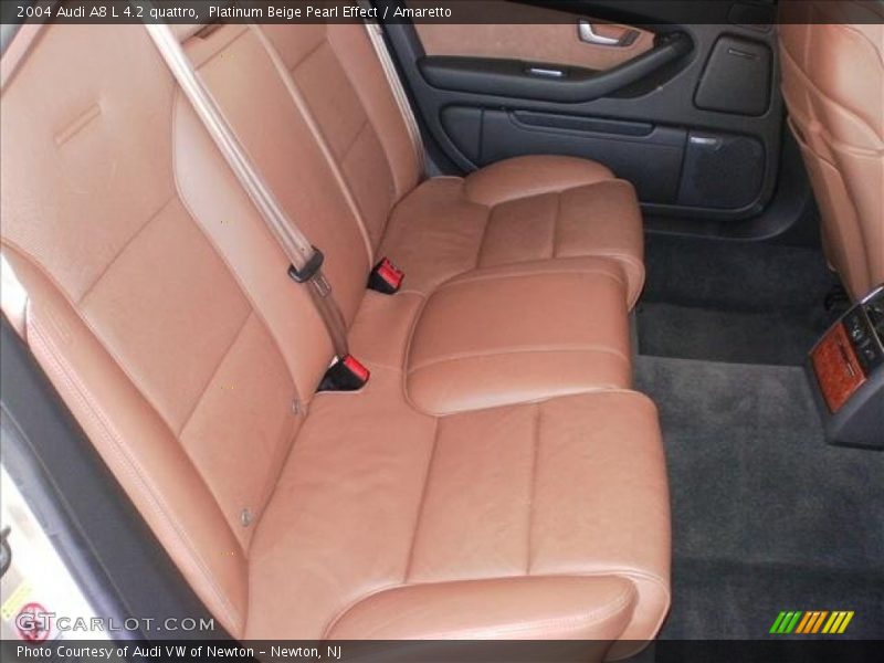 Platinum Beige Pearl Effect / Amaretto 2004 Audi A8 L 4.2 quattro