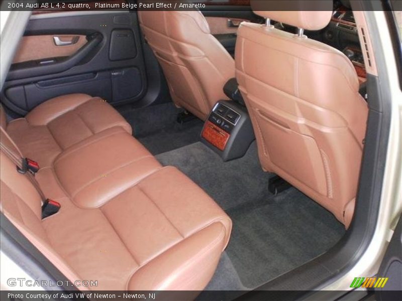Platinum Beige Pearl Effect / Amaretto 2004 Audi A8 L 4.2 quattro