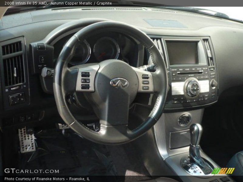 Autumn Copper Metallic / Graphite 2008 Infiniti FX 35 AWD