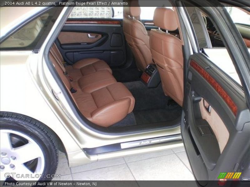 Platinum Beige Pearl Effect / Amaretto 2004 Audi A8 L 4.2 quattro
