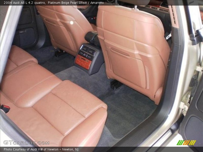 Platinum Beige Pearl Effect / Amaretto 2004 Audi A8 L 4.2 quattro