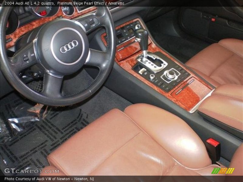 Platinum Beige Pearl Effect / Amaretto 2004 Audi A8 L 4.2 quattro