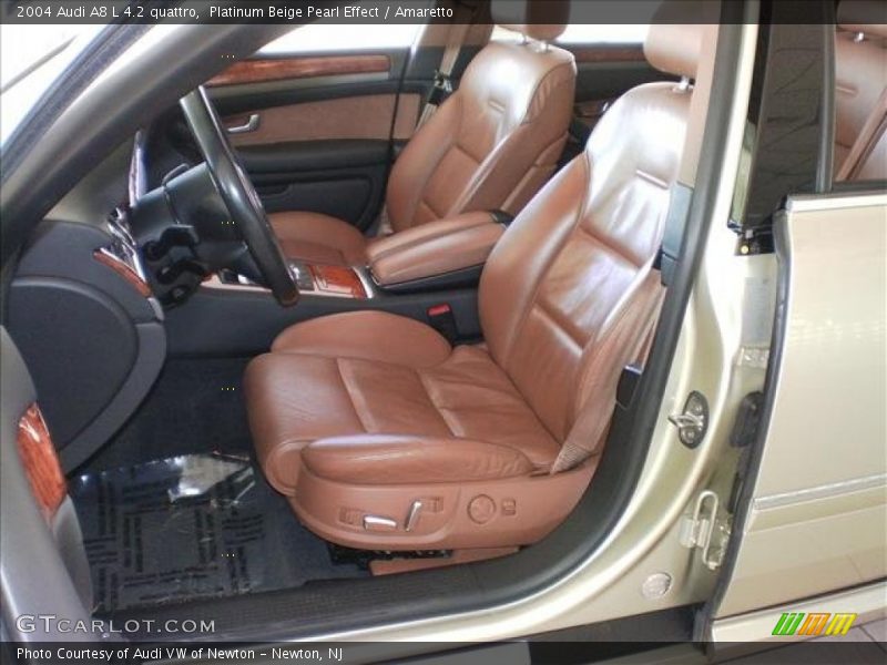  2004 A8 L 4.2 quattro Amaretto Interior