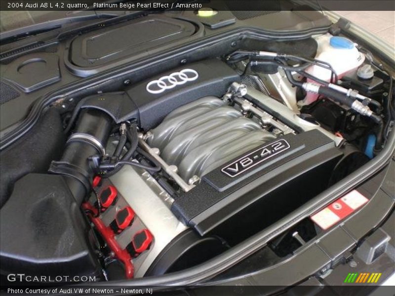  2004 A8 L 4.2 quattro Engine - 4.2 Liter DOHC 40-Valve V8