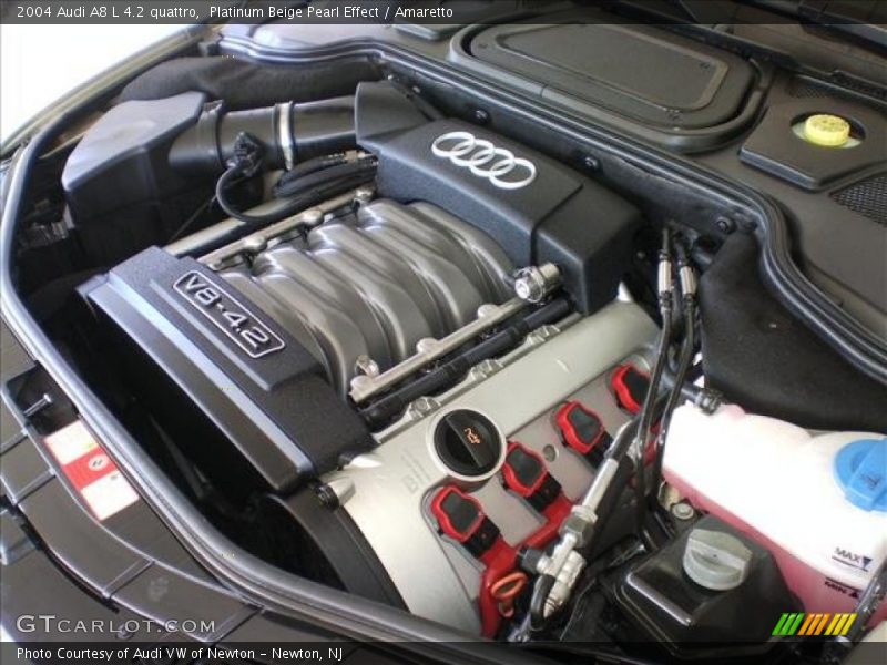  2004 A8 L 4.2 quattro Engine - 4.2 Liter DOHC 40-Valve V8