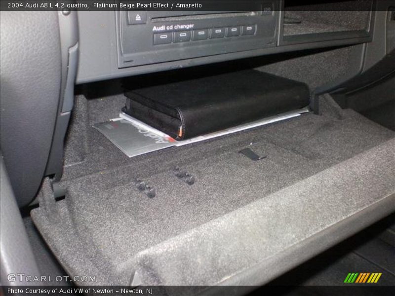 Platinum Beige Pearl Effect / Amaretto 2004 Audi A8 L 4.2 quattro