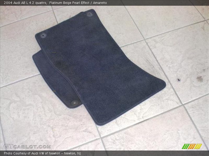 Platinum Beige Pearl Effect / Amaretto 2004 Audi A8 L 4.2 quattro