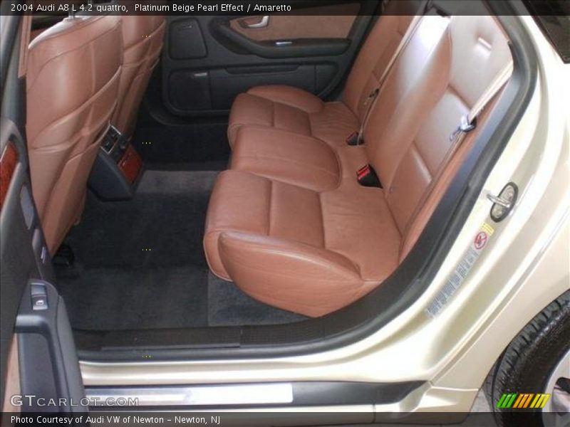 Platinum Beige Pearl Effect / Amaretto 2004 Audi A8 L 4.2 quattro