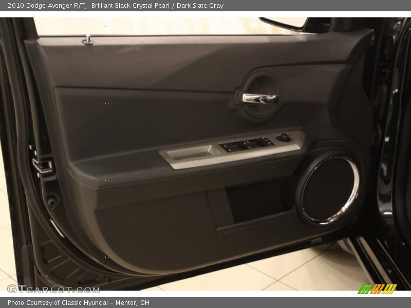 Brilliant Black Crystal Pearl / Dark Slate Gray 2010 Dodge Avenger R/T