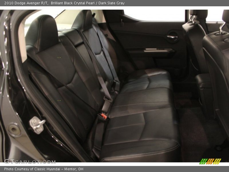 Brilliant Black Crystal Pearl / Dark Slate Gray 2010 Dodge Avenger R/T