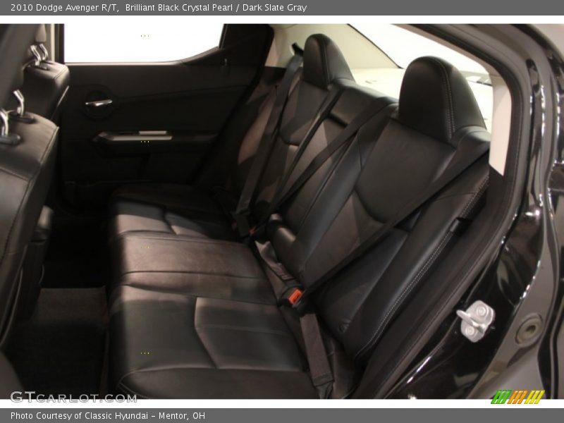 Brilliant Black Crystal Pearl / Dark Slate Gray 2010 Dodge Avenger R/T