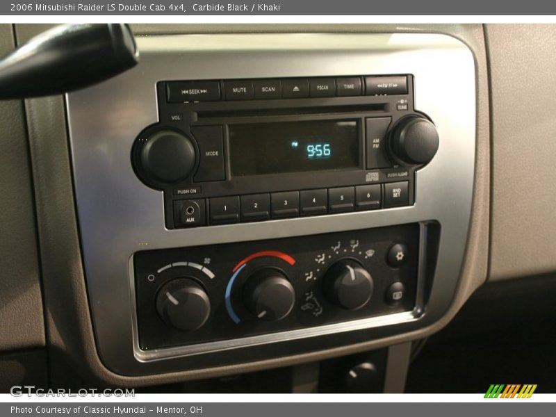 Controls of 2006 Raider LS Double Cab 4x4