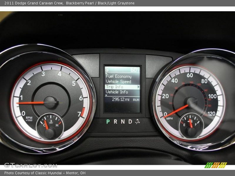 2011 Grand Caravan Crew Crew Gauges