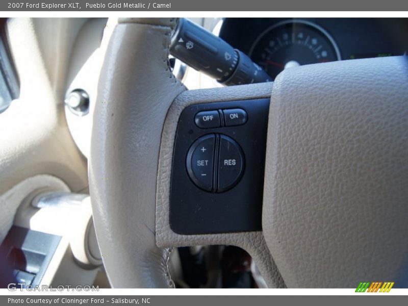 Pueblo Gold Metallic / Camel 2007 Ford Explorer XLT