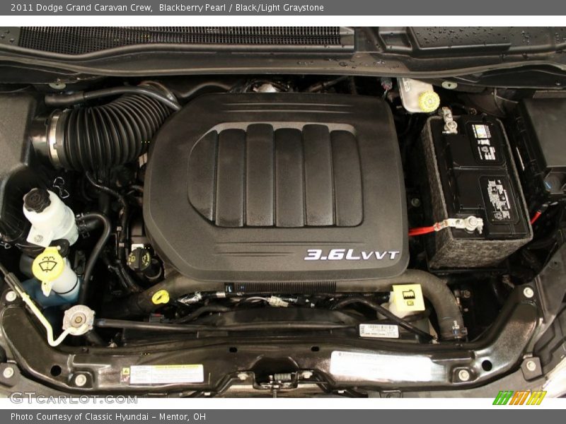  2011 Grand Caravan Crew Engine - 3.6 Liter DOHC 24-Valve VVT Pentastar V6