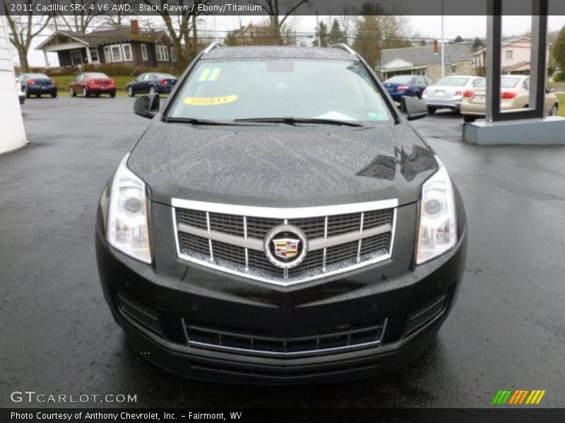 Black Raven / Ebony/Titanium 2011 Cadillac SRX 4 V6 AWD