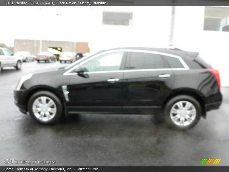 Black Raven / Ebony/Titanium 2011 Cadillac SRX 4 V6 AWD